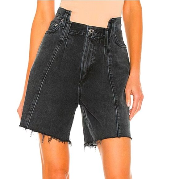 AGOLDE Pieced Angled Short in Shambles, 28 NWT - Picture 1 of 12